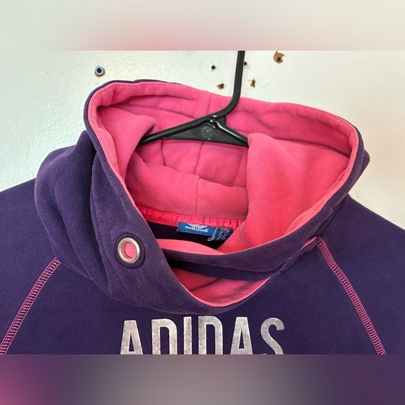 Vintage Purple and Pink Adidas Original Hoodie - Picture 5 of 8